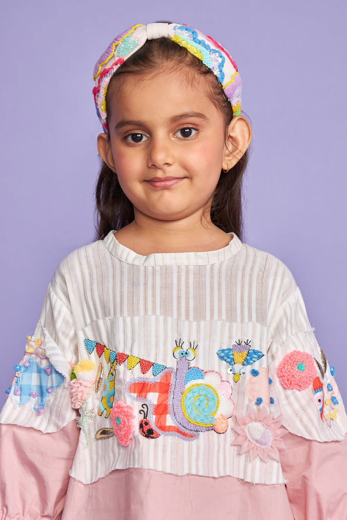 Fly High Pink Kids Dress
