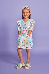 Bobo Kids Collar Dress