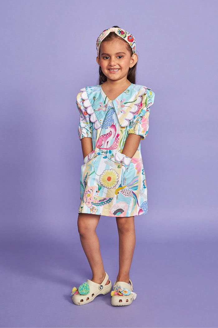 Bobo Kids Collar Dress
