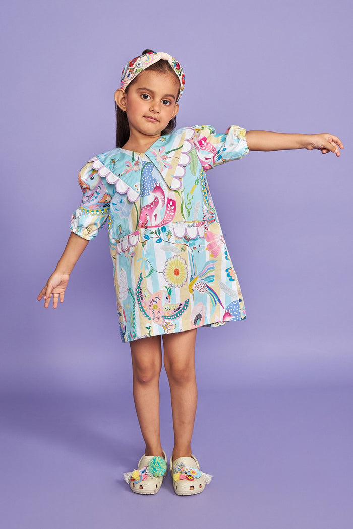 Bobo Kids Collar Dress