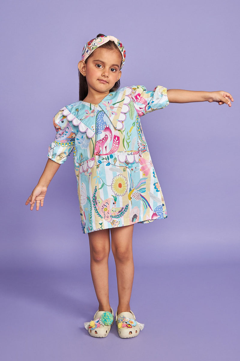 Bobo Kids Collar Dress