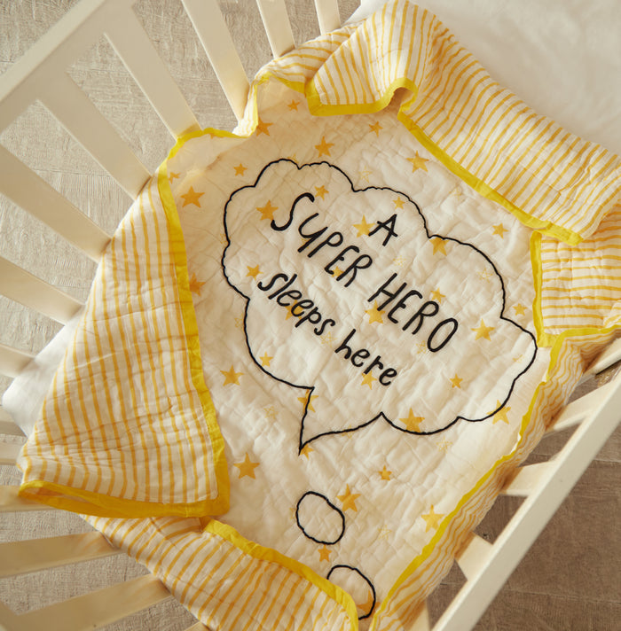 Quilt Ace The Superbaby Flies Over Town
