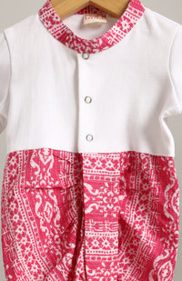 Cotton Dhoti Bodysuit