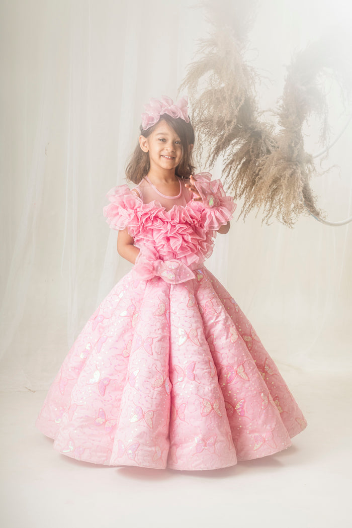 Butterfly Bliss Sturctured Gown