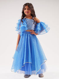 Bollywood Tadka Blue Ghaghra Choli