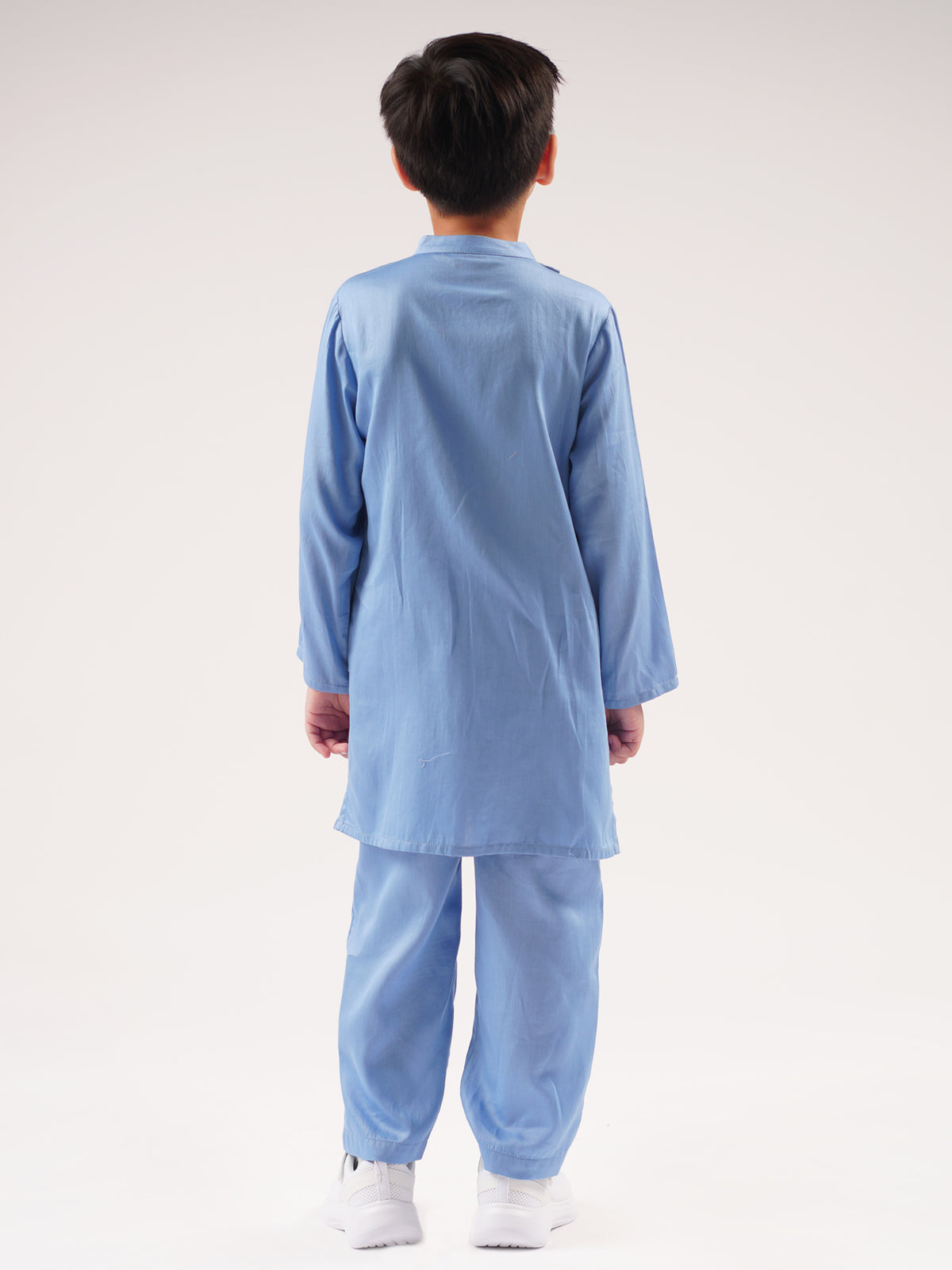 Bollywood Tadka Blue Kurta Pant Set For Boys