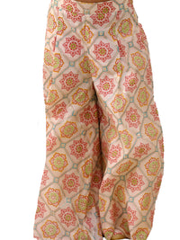 Mishti Off White Top and Pant Set For Girls