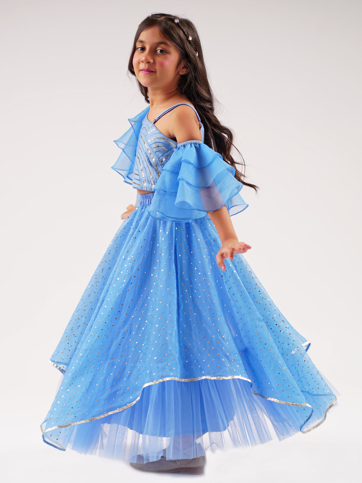 Bollywood Tadka Blue Ghaghra Choli
