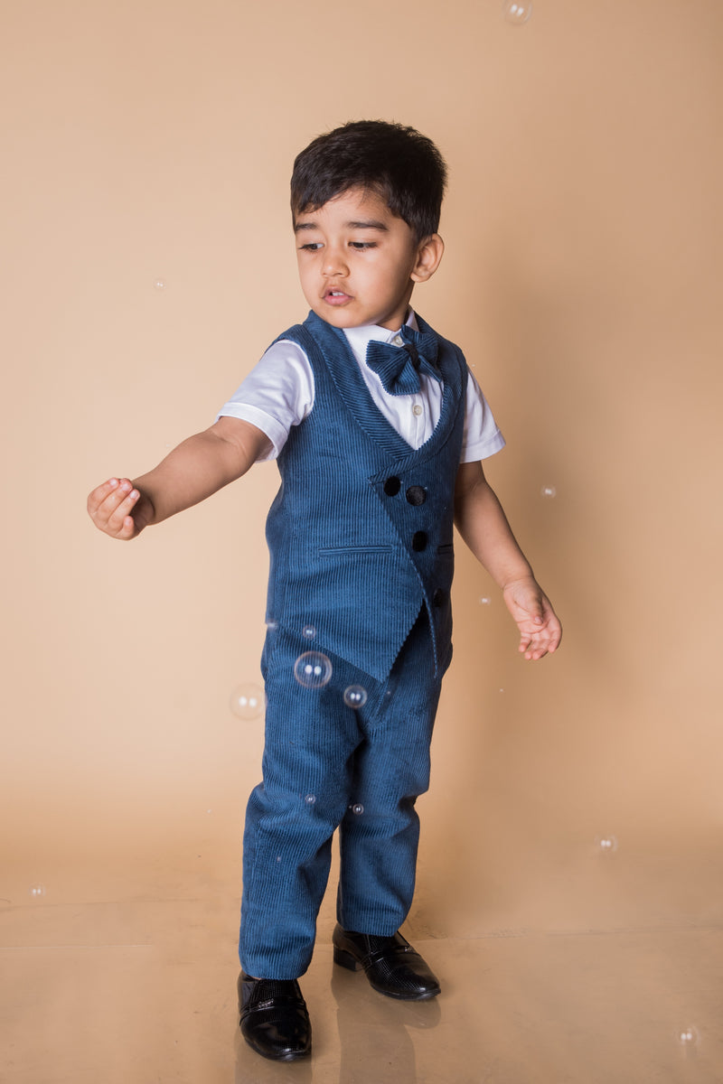 Retro Love Three Piece Waist Coat Set