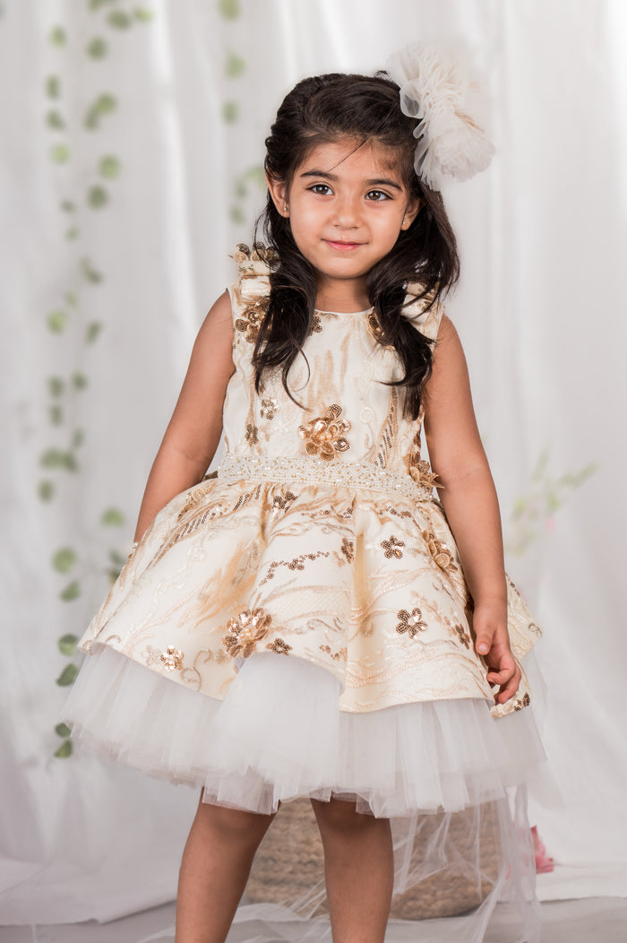 Golden Hour Camellia Dress