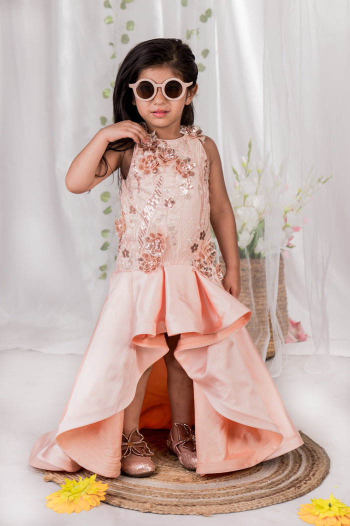 Royal Peach Trailblazer Gown