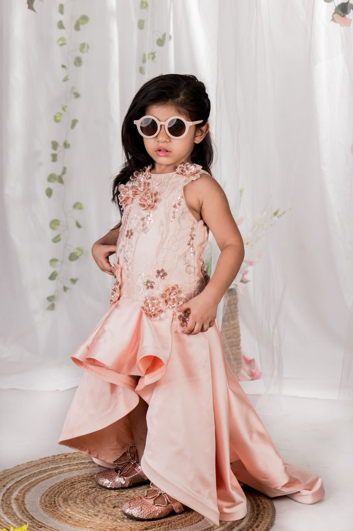 Royal Peach Trailblazer Gown