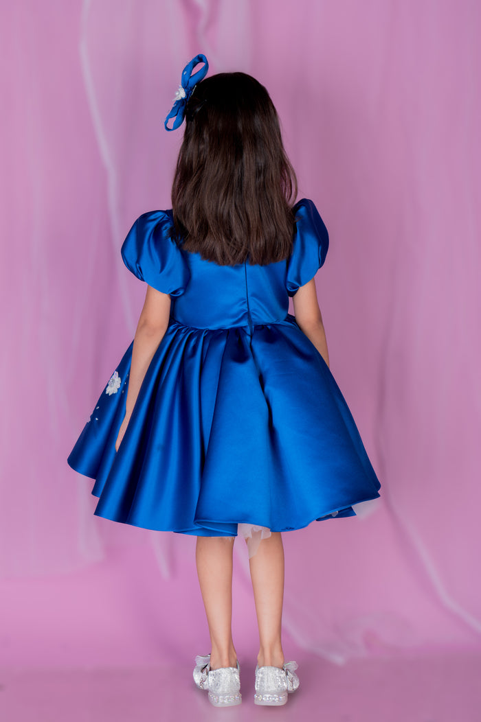 Royal Blue Poppy Dress
