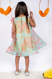 Bow Aline Organza dress