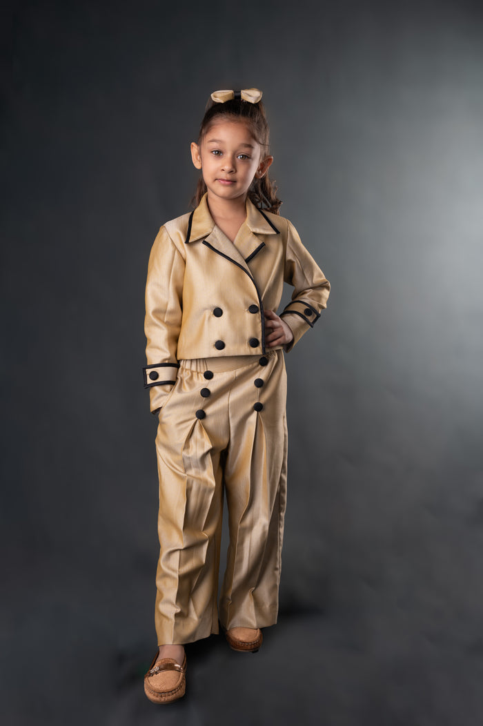 CLASSIC GOLD CO-ORD SET