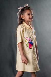 HALF BUTTERFLY SHIRTDRESS