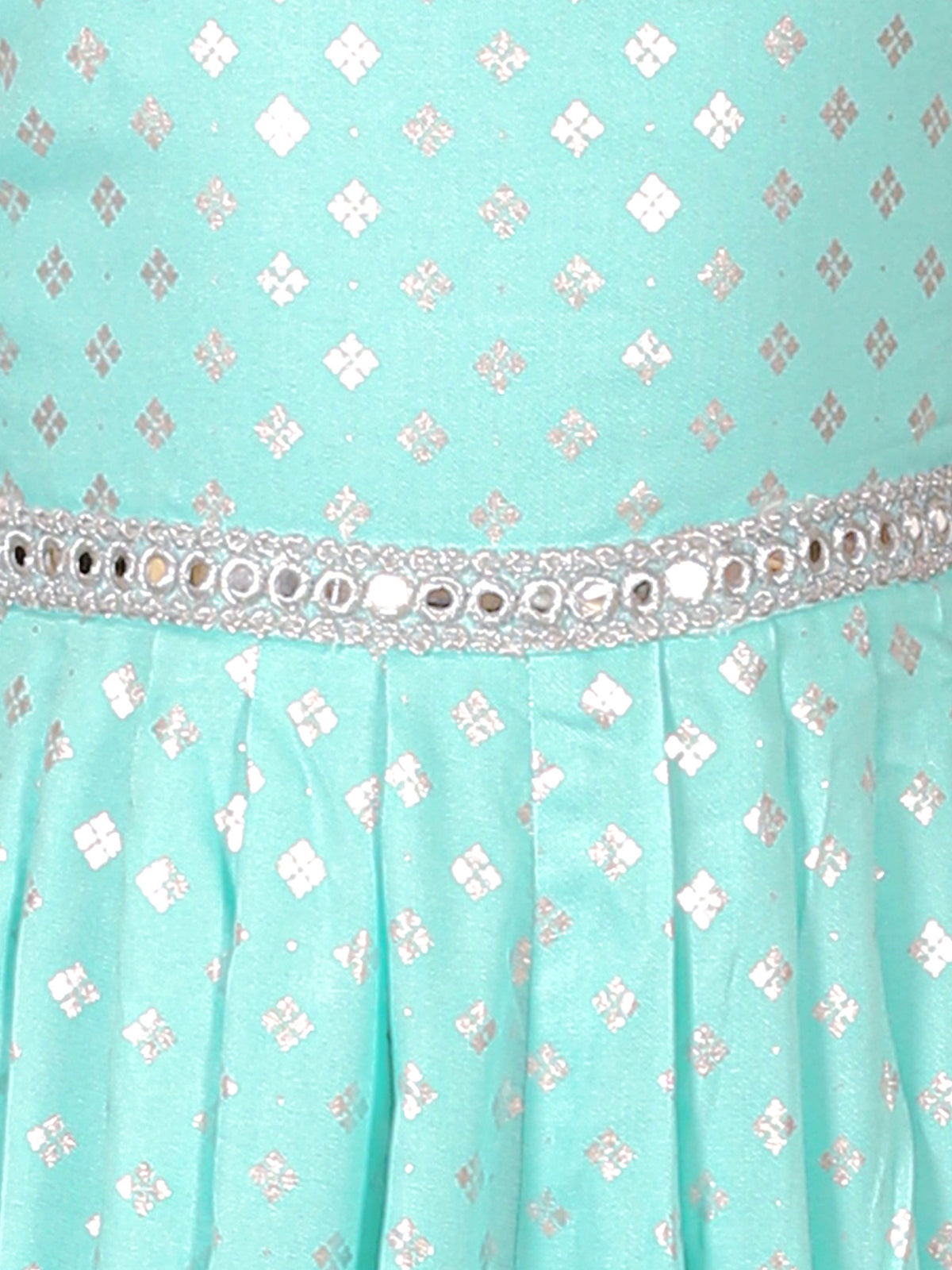 Fusion Fair Girls Blue Dhoti Jumper