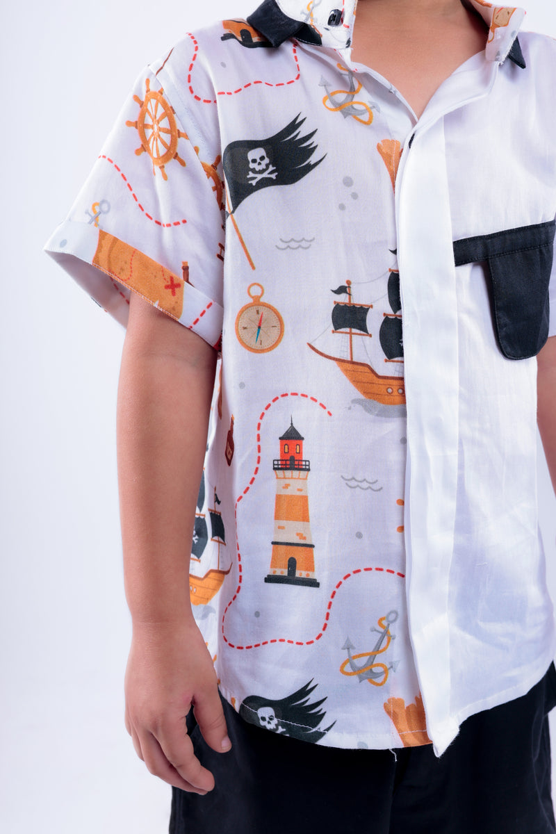 Pirates of the Caribbean Shirt and Shorts