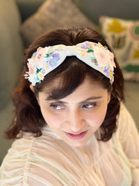 Daphne Embroidered Kids Headband