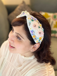 Daphne Embroidered Kids Headband