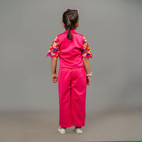 Pink Cut work Blazer