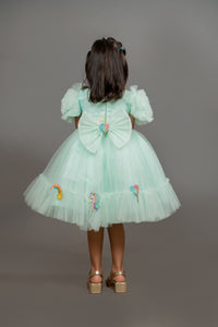 Mint Green Unicorn Dress