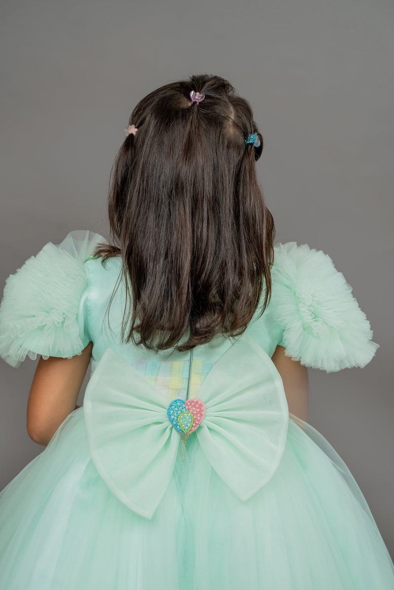 Mint Green Unicorn Dress