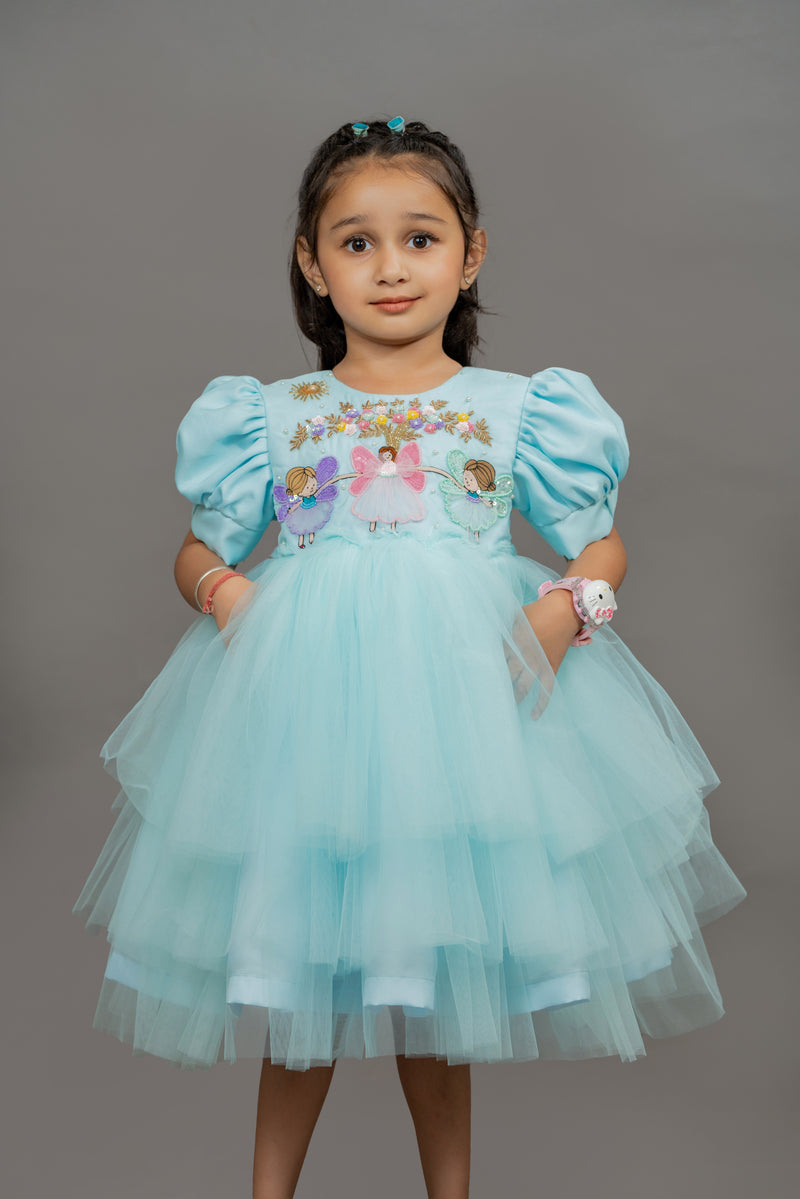 Sky Blue Fairy Dress