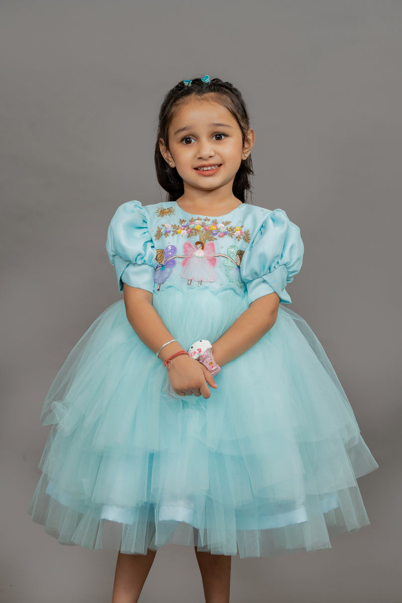 Sky Blue Fairy Dress