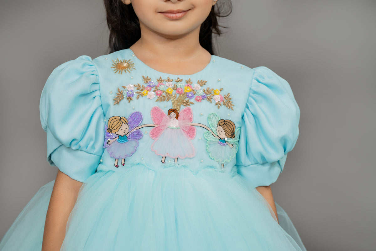 Sky Blue Fairy Dress