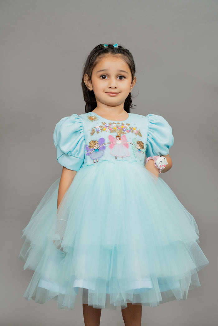Sky Blue Fairy Dress