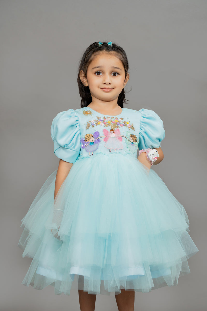 Sky Blue Fairy Dress