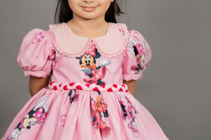 Pink Minnie Mouse Dress