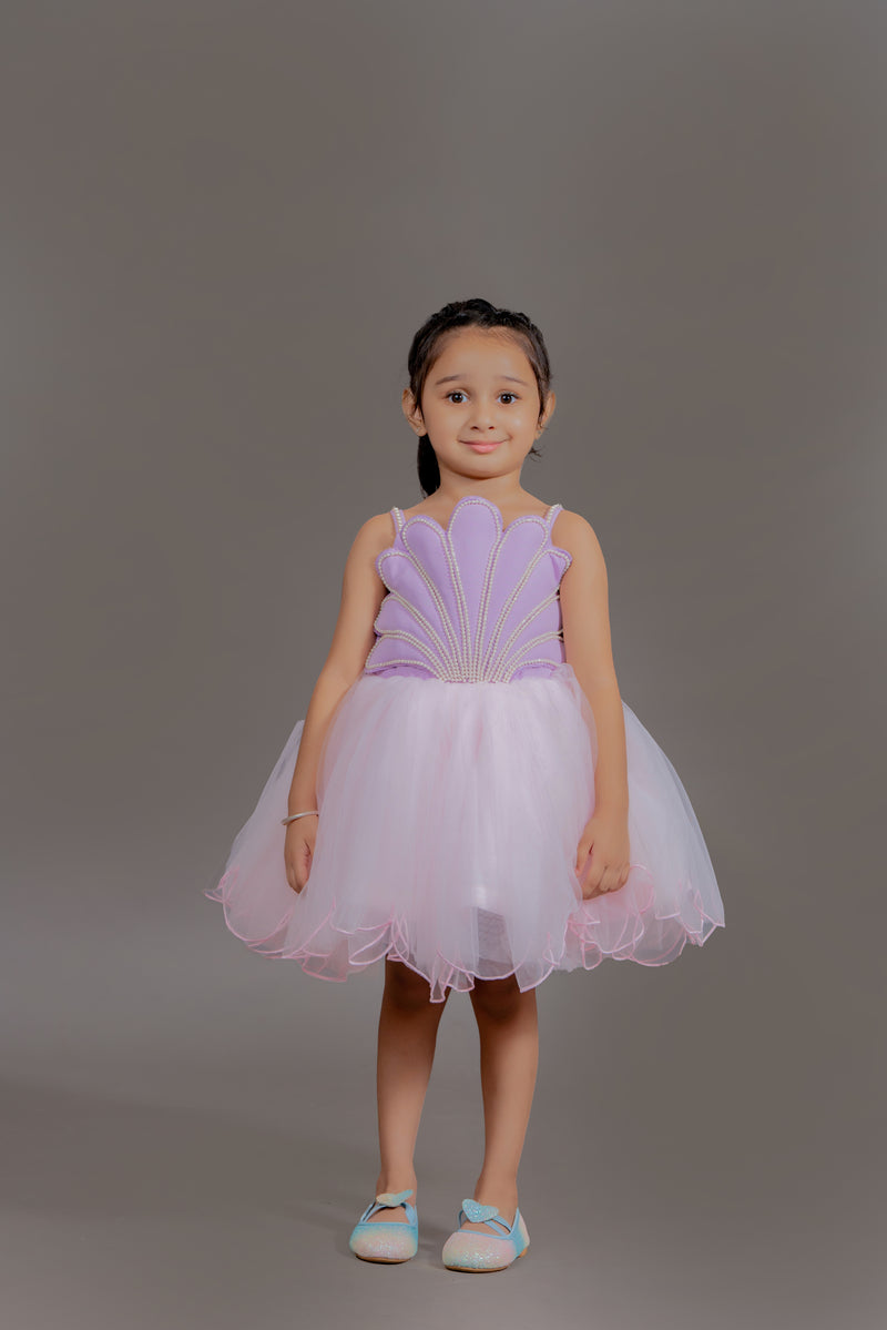Lavender Shell Dress