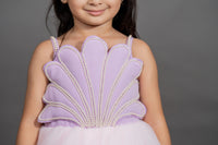 Lavender Shell Dress