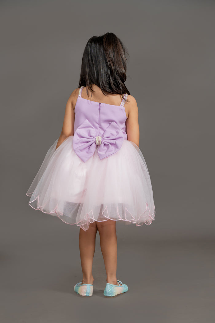Lavender Shell Dress