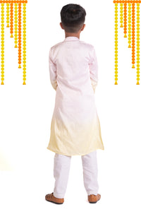 Shaded Kurta With Straight Pants