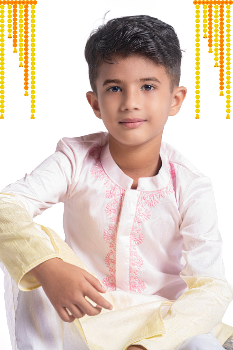Shaded Kurta With Straight Pants