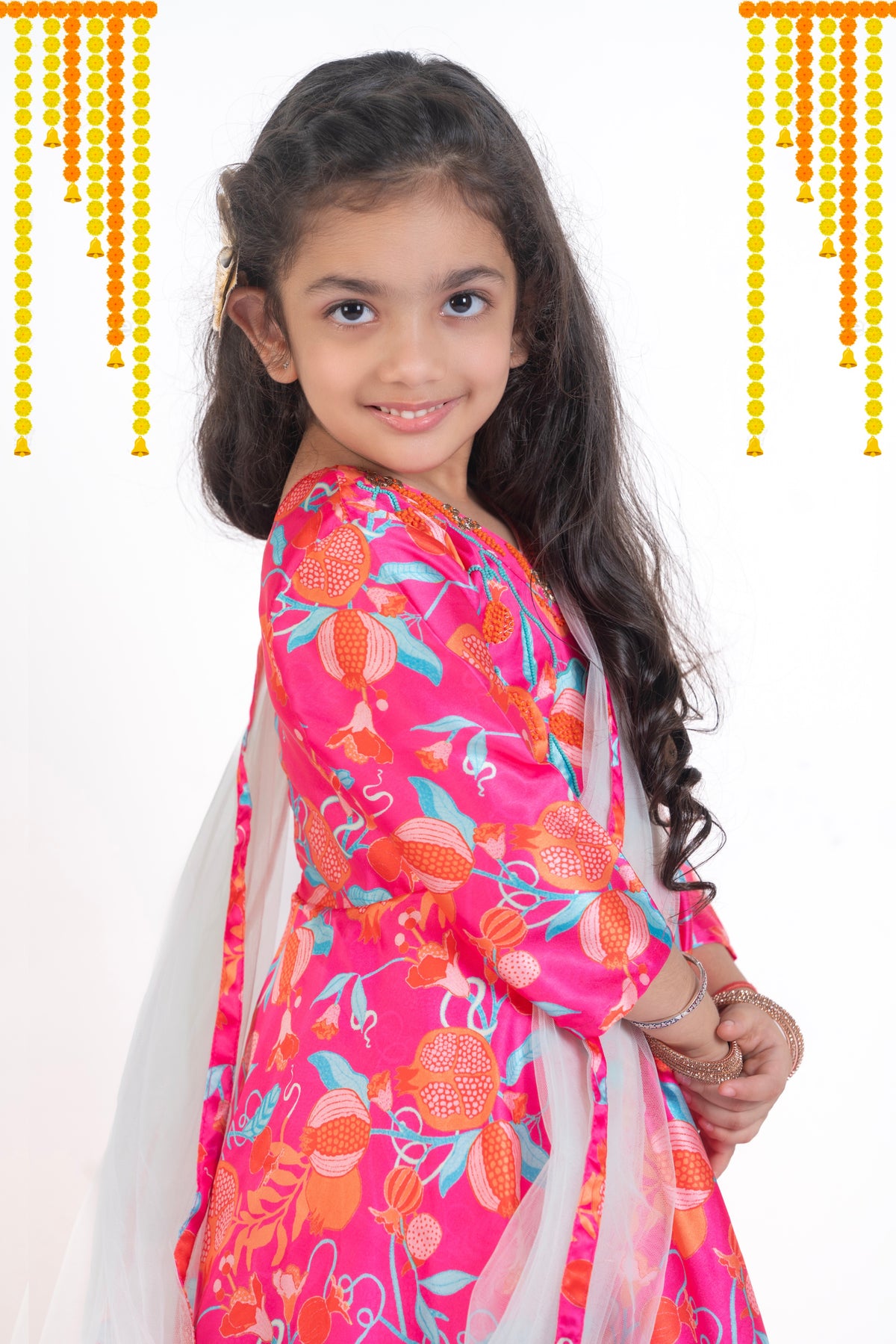 Gown With Detachable Drape Dupatta