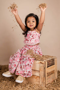 The Pink Floral Palazzo