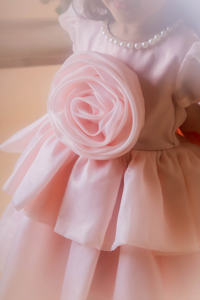 Statement Rose Party Dress