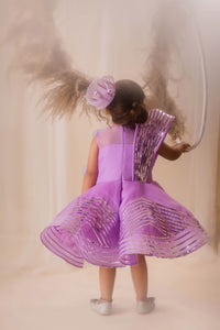 Lavender Leafy Delight Dress