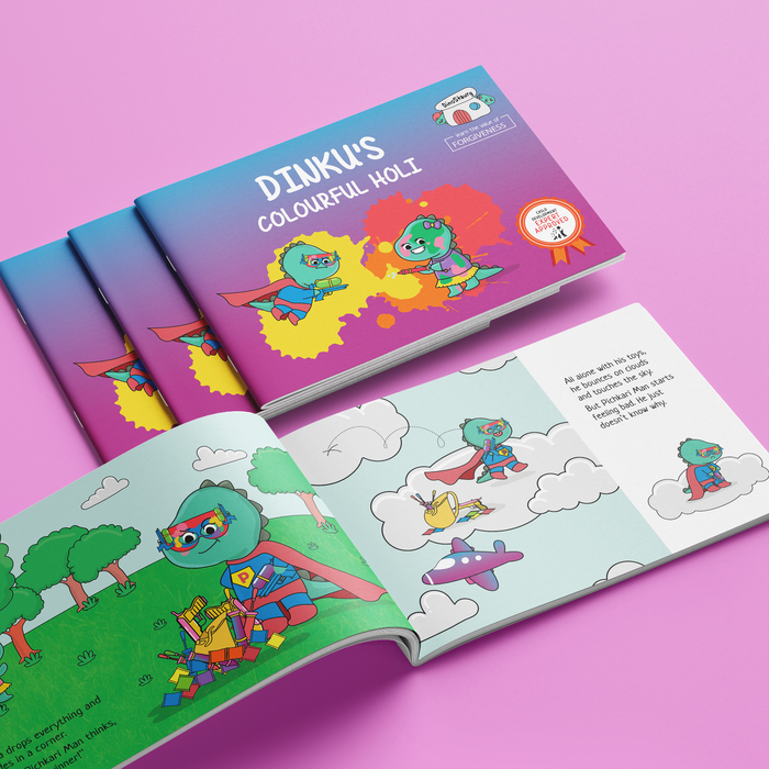 Dinku's Colourful Holi
