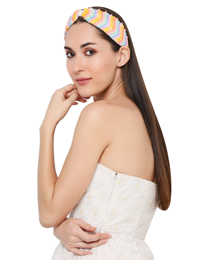 Evissa Chevron Headband