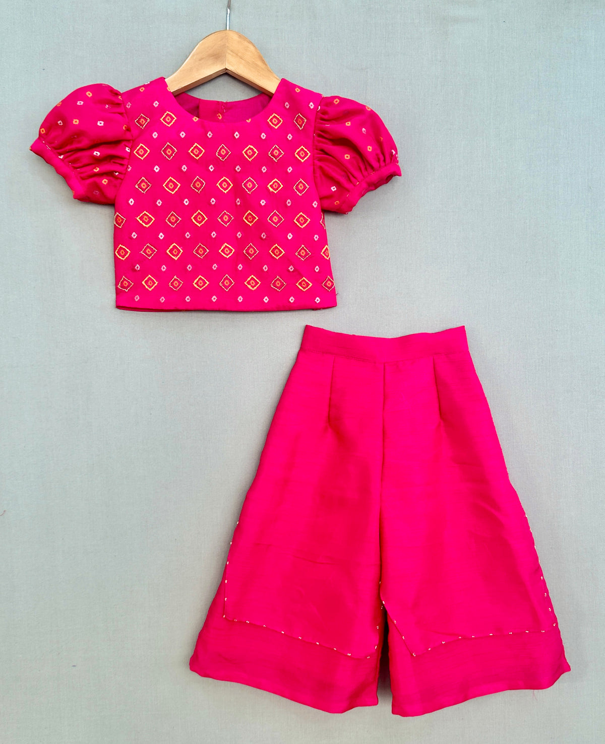 Brocade Embroidered Palazzo Set