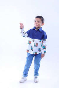 Train Printed Shirt