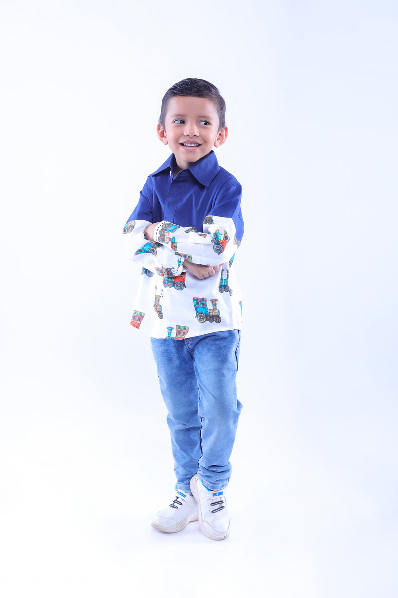 Train Printed Shirt