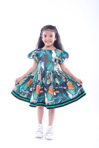 Jungle Print Dress