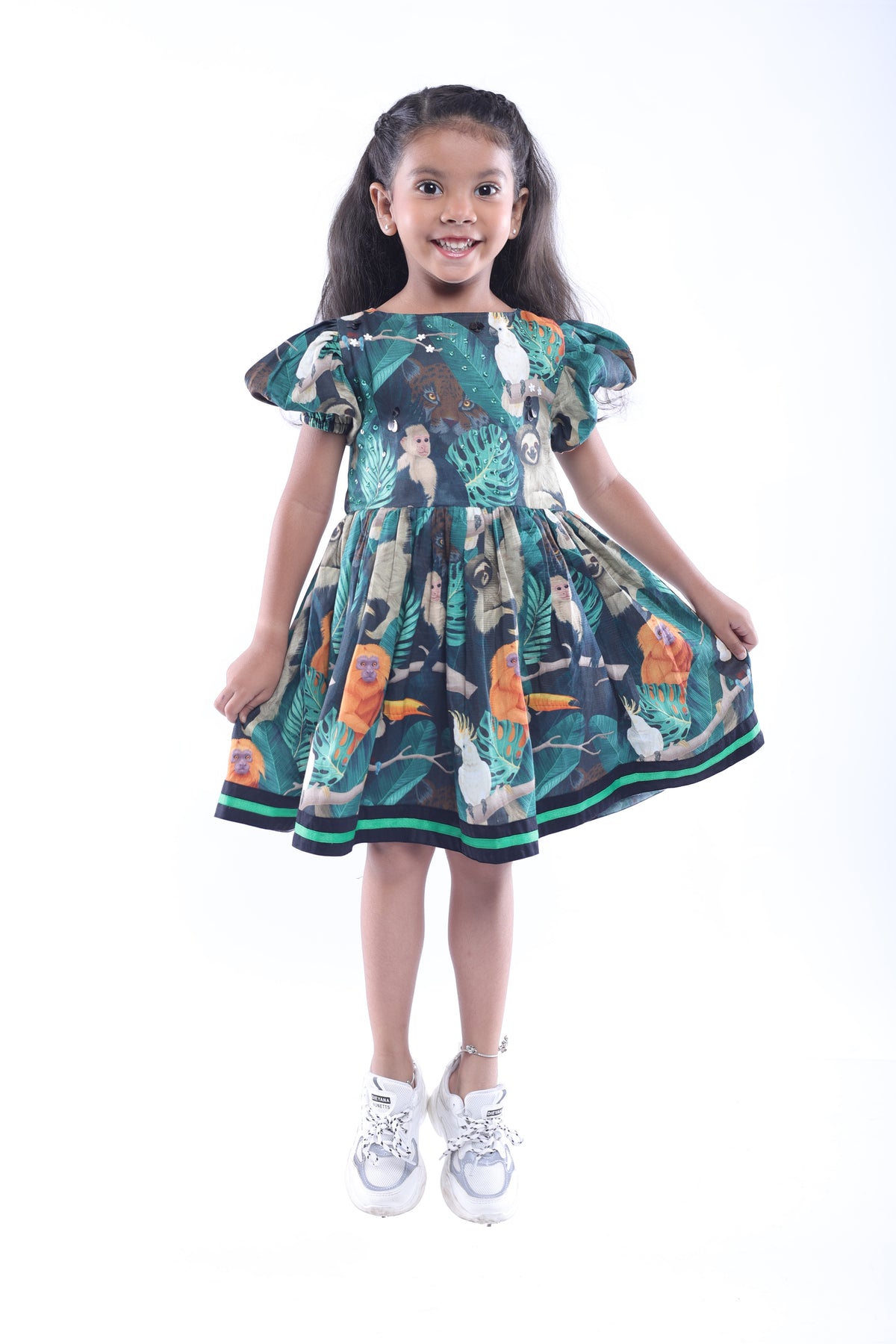 Jungle Print Dress