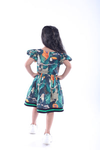 Jungle Print Dress